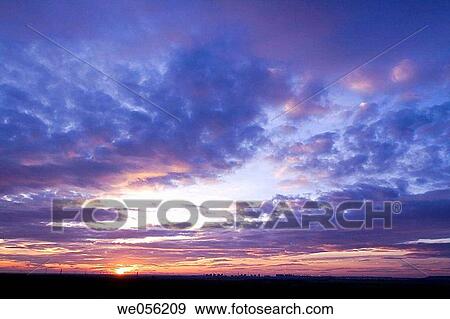 Sunset over Parla. Madrid, Spain View Large Photo Image Stock Photo - Sunset over Parla. Madrid, Spain. Fotosearch