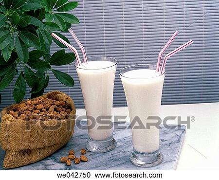 Tiger nut milk View Large Photo Image Stock Image - Tiger nut milk. Fotosearch