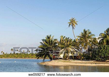 Tikehau, Tuamotu Archipelago, French Polynesia. View Large Photo Image Stock Photo - Tikehau, Tuamotu Archipelago, French Polynesia.. Fotosearch