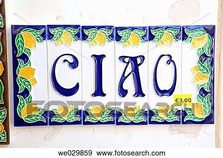 Tiles. Capri, Italy View Large Photo Image Stock Photo - Tiles. Capri, Italy. Fotosearch