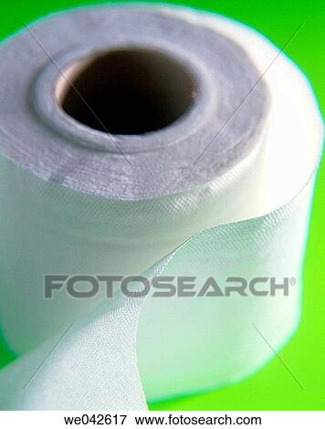 Stock Photo - Toilet paper. Fotosearch