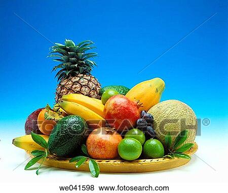Tropical fruits View Large Photo Image Stock Photo - Tropical fruits. Fotosearch
