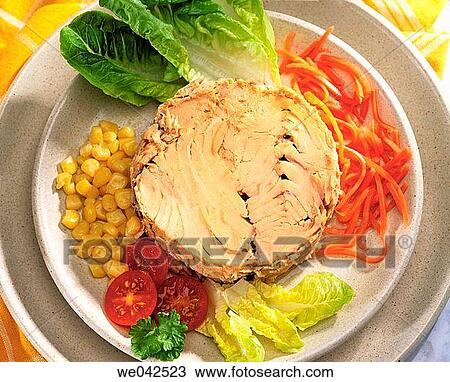 Stock Image - Tuna salad. Fotosearch