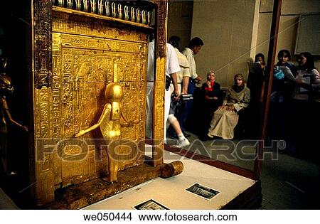 Tutankhamon's sarcophagus at Egyptian Museum, Cairo. Egypt View Large Photo Image Picture - Tutankhamon's sarcophagus at Egyptian Museum, Cairo. Egypt. Fotosearch