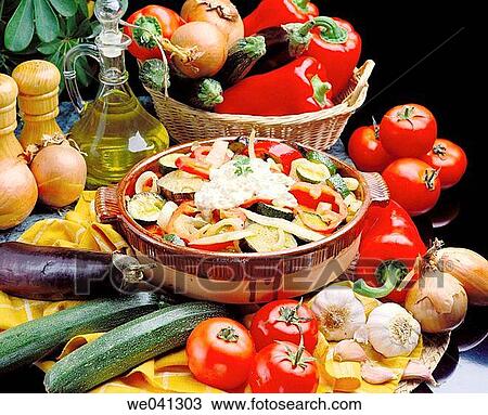 Stock Image - Vegetable salad. Fotosearch