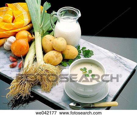 Vichyssoise View Large Photo Image Stock Photo - Vichyssoise. Fotosearch