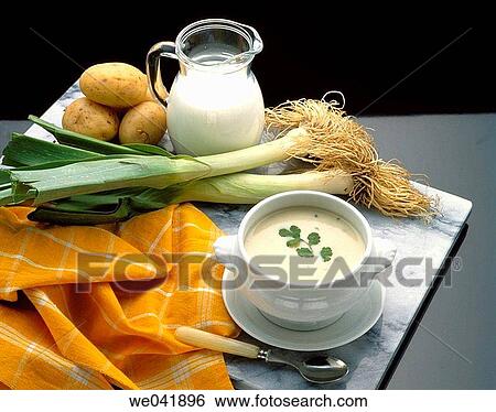 Vichyssoise View Large Photo Image Stock Photograph - Vichyssoise. Fotosearch