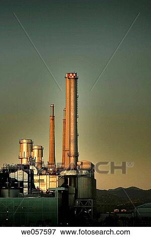Waste water treatment plant in Barcelona. Catalonia. Spain View Large Photo Image Stock Photo - Waste water treatment plant in Barcelona. Catalonia. Spain. Fotosearch