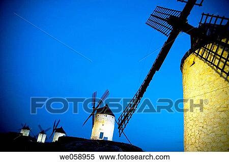 Windmills, Consuegra. Toledo province, Castilla-La Mancha, Spain View Large Photo Image Stock Photography - Windmills, Consuegra. Toledo province, Castilla-La Mancha, Spain. Fotosearch