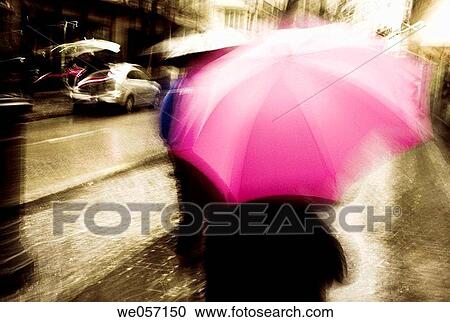 Woman with umbrella View Large Photo Image Stock Image - Woman with umbrella. Fotosearch