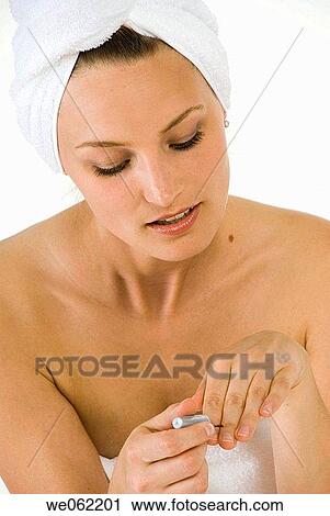 Stock Image - 30's, beautiful, attractive, attitude, 20's. Fotosearch