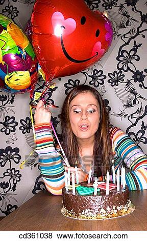 Stock Photo - 30's, birthday, balloon, 20's. Fotosearch