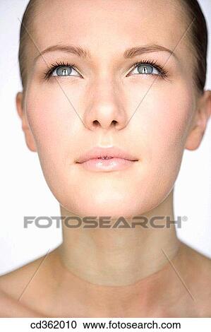 Stock Image - 30's, blue eyes, Beauty Care, beauty, 20's. Fotosearch