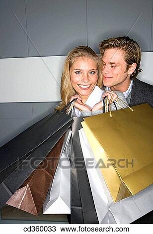 Stock Image - 30's, bond, bag, affection, 20's. Fotosearch