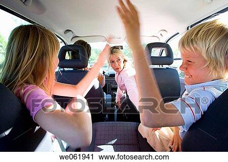 Stock Image - activity, automobile, angry, action. Fotosearch