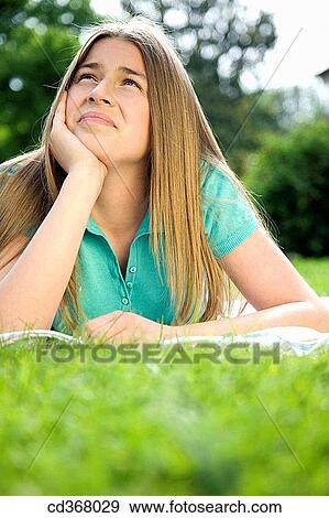 adolescence, calm, blanket, absorbed View Large Photo Image Stock Photo - adolescence, calm, blanket, absorbed. Fotosearch