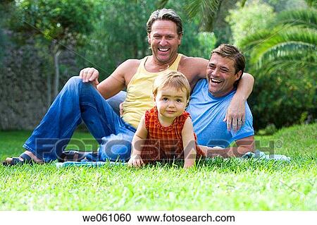 Stock Image - adoption, bond, baby, affection, adopt. Fotosearch