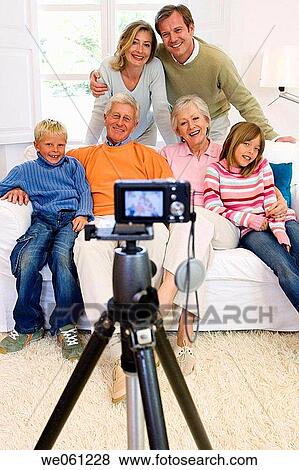 affection, bond, at-home, 3 generations View Large Photo Image Stock Photo - affection, bond, at-home, 3 generations. Fotosearch