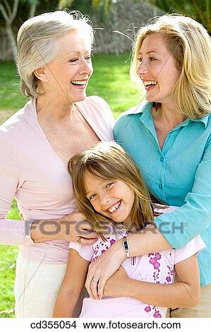 affection, bonding, bond, 3 generations View Large Photo Image Picture - affection, bonding, bond, 3 generations. Fotosearch