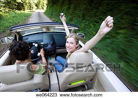 amusement, automobile, Arms raised, Arms open, 20's View Large Photo Image Stock Image - amusement, automobile, Arms raised, Arms open, 20's. Fotosearch