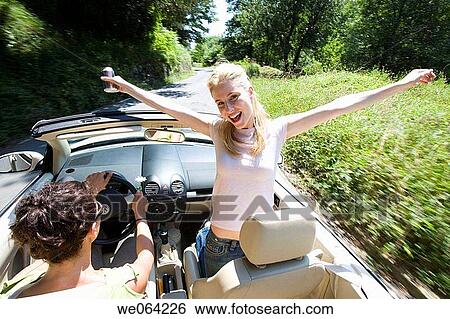 amusement, blurred motion, automobile, Arms open, 20's View Large Photo Image Stock Photograph - amusement, blurred motion, automobile, Arms open, 20's. Fotosearch