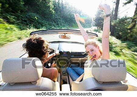 amusement, blurred motion, automobile, Arms raised, 20's View Large Photo Image Stock Photography - amusement, blurred motion, automobile, Arms raised, 20's. Fotosearch