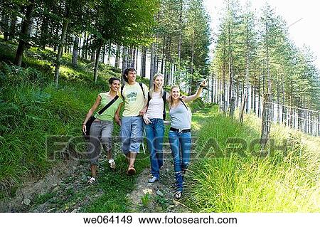 amusement, calm, backpack, 20's View Large Photo Image Stock Photo - amusement, calm, backpack, 20's. Fotosearch