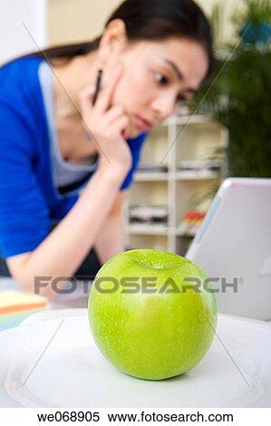apple, computer, Asian, 20's View Large Photo Image Stock Photography - apple, computer, Asian, 20's. Fotosearch
