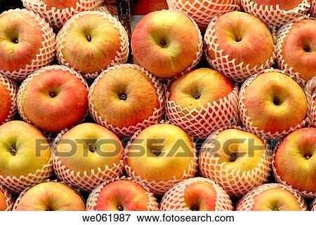 Apples at La Boqueria market, Barcelona. Catalonia, Spain View Large Photo Image Stock Photo - Apples at La Boqueria market, Barcelona. Catalonia, Spain. Fotosearch