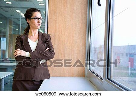 Arms crossed, business, brunette, arms folded, absorbed View Large Photo Image Stock Photo - Arms crossed, business, brunette, arms folded, absorbed. Fotosearch