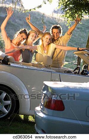 Arms open, automobile, Arms raised, amusement View Large Photo Image Picture - Arms open, automobile, Arms raised, amusement. Fotosearch