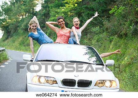 Arms open, automobile, Arms raised, amusement View Large Photo Image Picture - Arms open, automobile, Arms raised, amusement. Fotosearch