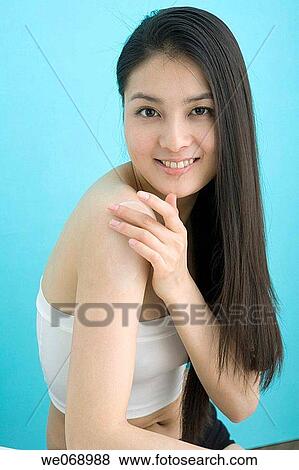 Asian, Beauty Care, beauty, apply View Large Photo Image Stock Photo - Asian, Beauty Care, beauty, apply. Fotosearch