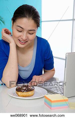 Asian, chocolate, calorie, 20's View Large Photo Image Stock Image - Asian, chocolate, calorie, 20's. Fotosearch