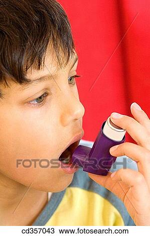 asthmatic, child, boy, black hair, asthma View Large Photo Image Stock Image - asthmatic, child, boy, black hair, asthma. Fotosearch