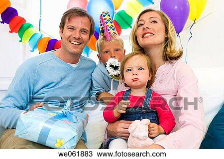 at-home, Birthday party, baby, affection View Large Photo Image Stock Image - at-home, Birthday party, baby, affection. Fotosearch