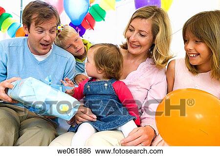 at-home, Birthday party, balloon, baby, affection View Large Photo Image Stock Photograph - at-home, Birthday party, balloon, baby, affection. Fotosearch