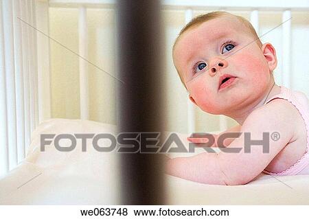 attentive, blue eyes, bar, baby, attention View Large Photo Image Stock Photo - attentive, blue eyes, bar, baby, attention. Fotosearch