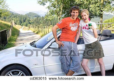 automobile, break-time, break, Best friend, 20's View Large Photo Image Stock Photography - automobile, break-time, break, Best friend, 20's. Fotosearch