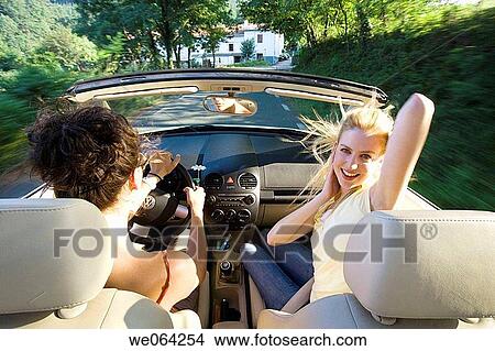 automobile, carefree, car, amusement View Large Photo Image Picture - automobile, carefree, car, amusement. Fotosearch