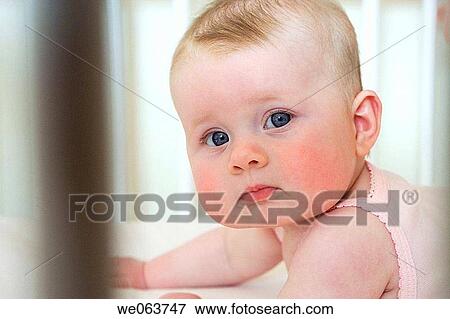 baby, bar, blue eyes, child, childhood View Large Photo Image Stock Photo - baby, bar, blue eyes, child, childhood. Fotosearch