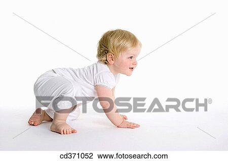 baby, barefoot, blond, child, childhood View Large Photo Image Stock Image - baby, barefoot, blond, child, childhood. Fotosearch