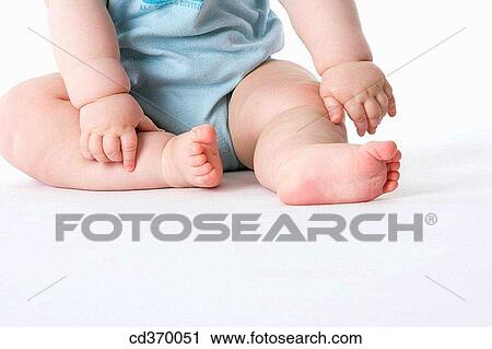 baby, barefoot, child, contemporary, detail View Large Photo Image Stock Image - baby, barefoot, child, contemporary, detail. Fotosearch