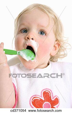 baby, bib, blond, child, childhood View Large Photo Image Picture - baby, bib, blond, child, childhood. Fotosearch