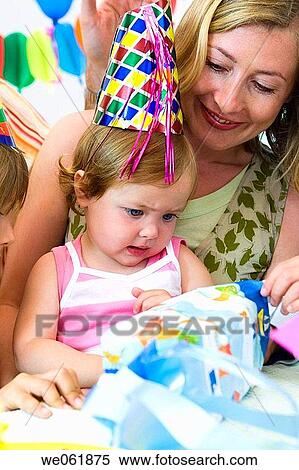 baby, Birthday party, cap View Large Photo Image Stock Photography - baby, Birthday party, cap. Fotosearch