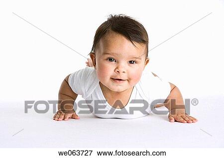 baby, black hair, child, childhood View Large Photo Image Stock Photo - baby, black hair, child, childhood. Fotosearch