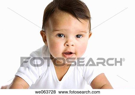 baby, black hair, child, childhood View Large Photo Image Stock Photo - baby, black hair, child, childhood. Fotosearch