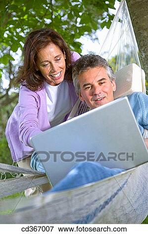 baby boomer, calm, computer View Large Photo Image Stock Photo - baby boomer, calm, computer. Fotosearch