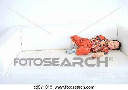 Stock Image - baby, boy, black hair, 3-4 years. Fotosearch