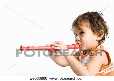 Stock Image - baby, child, boy, black hair, 3-4 years. Fotosearch